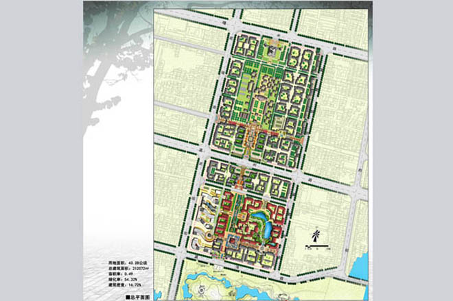 河间市古城府衙区重点.